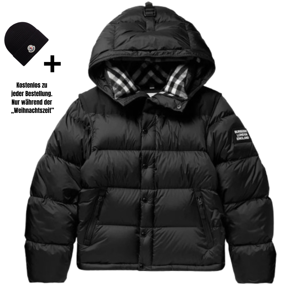 "BB" PUFFER JACKE
